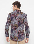 Platini Cotton Print Abstract Motif
