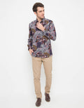 Platini Cotton Print Abstract Motif