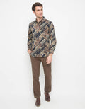 Platini Cotton Print Abstract Motif