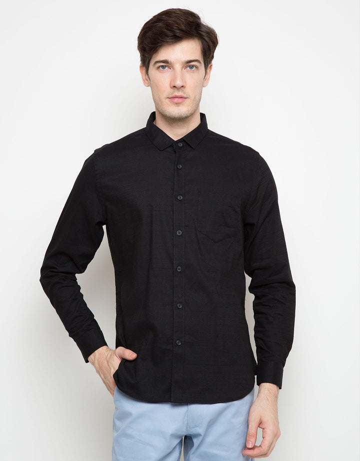 Mens Top Long Sleeve Shirt Drente
