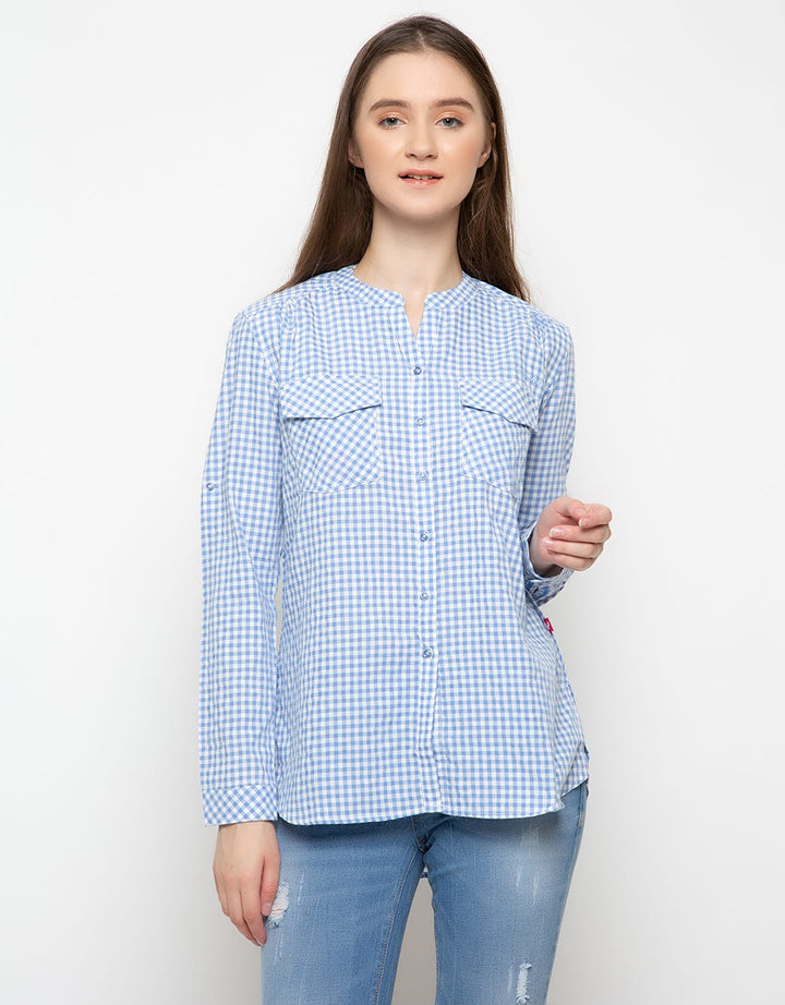 Cardinal Girl Gingham Shirt