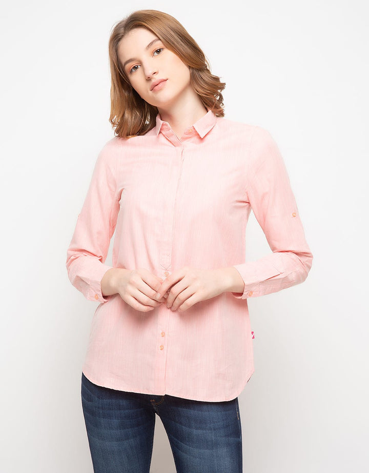 Cardinal Girl Kemeja Detail Button