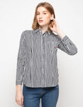 Cardinal Girl Kemeja Print Full Stripes