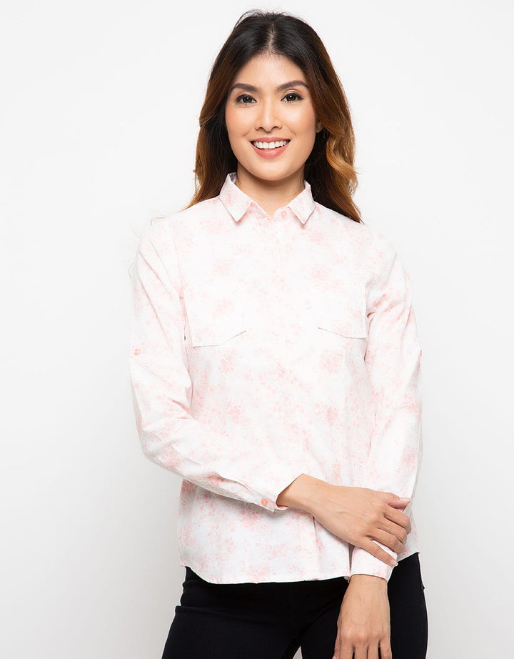 Cardinal Girl Kemeja Flower