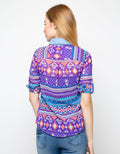 Chanira Felicia Shirt  Biru