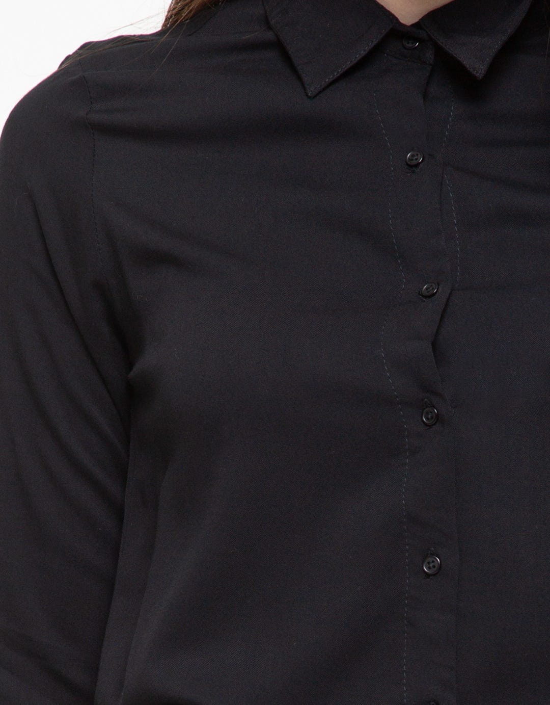 Connexion Kemeja Lengan Panjang Twill