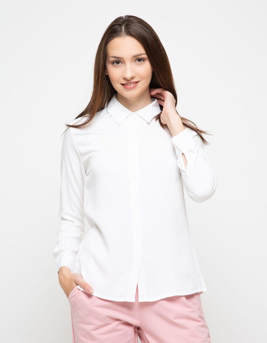 Connexion Kemeja Lengan Panjang Twill