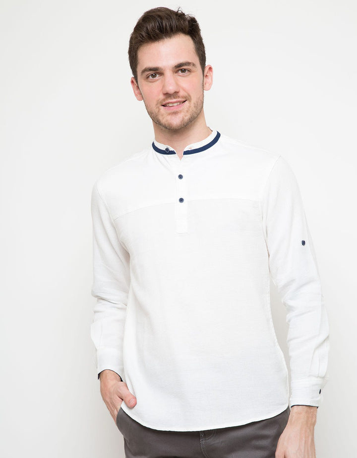 LS SHIRT DOBBY