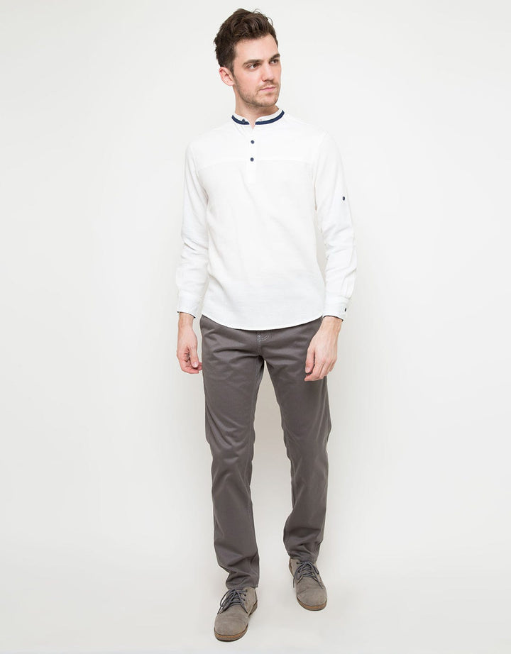LS SHIRT DOBBY
