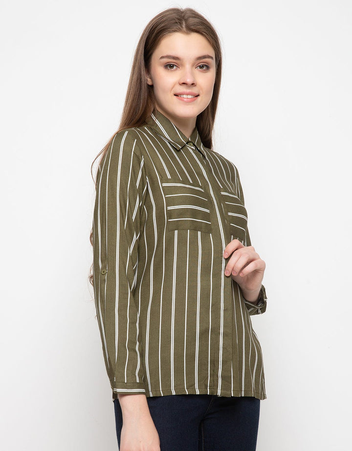 TOP WVN LS SILHOUETTE KI