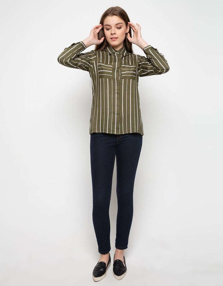 TOP WVN LS SILHOUETTE KI