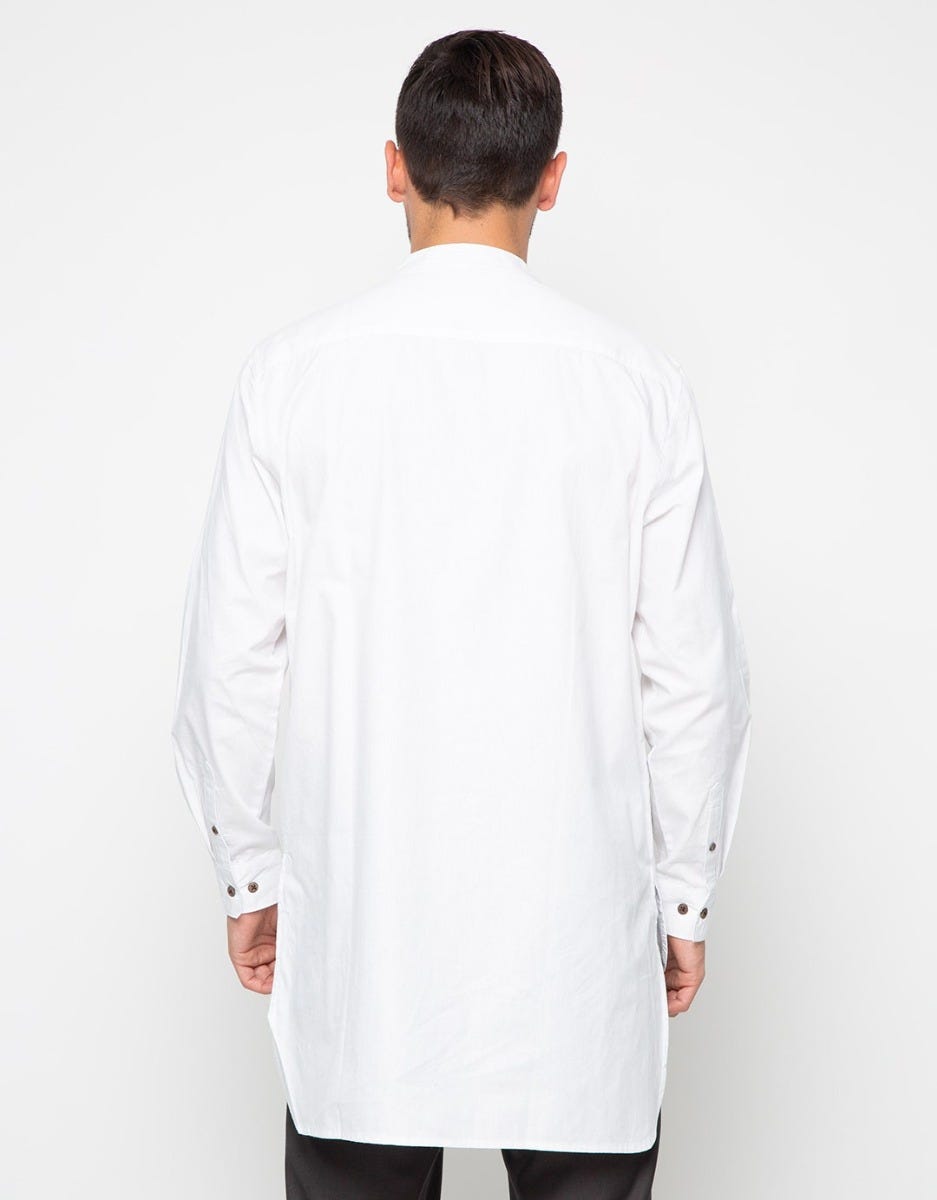 Edition Men Sand Long Sleeve Khalif Bib Detail Father Woven Tunic Koko Sand