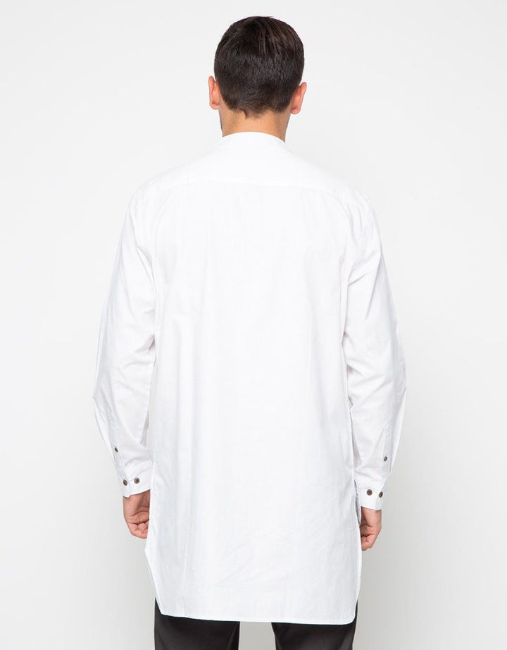 Edition Men Sand Long Sleeve Khalif Bib Detail Father Woven Tunic Koko Sand