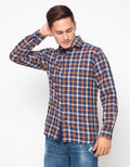 Edition Mens Felix Checked Shirt