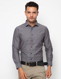 Edition Mens Chambray Long Sleeve Shirt