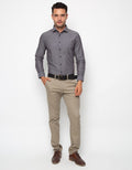 Edition Mens Chambray Long Sleeve Shirt
