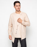 Edition Baju Koko Altaf Asymmetric Father Tunic