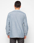 Edition Kemeja Koko Hanif Contrast Father Tunic