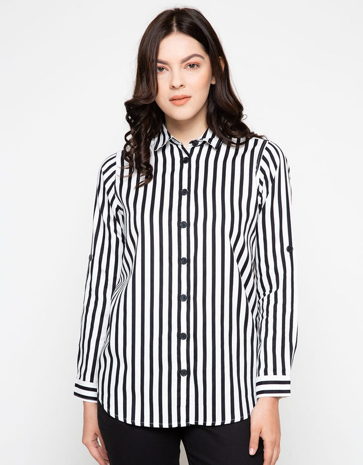 Flamoush Kemeja Fukuan Casual Midi