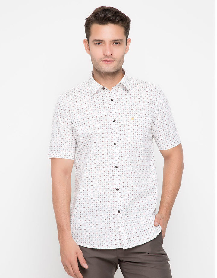 Johnwin Full Print Short Sleeve Shirt