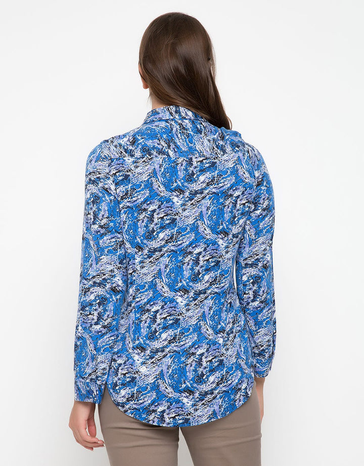 LGS Abstract Print Long Sleeve Shirt