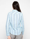 Logo Jeans Kemeja Vincy Stripe