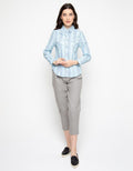 Logo Jeans Kemeja Vincy Stripe