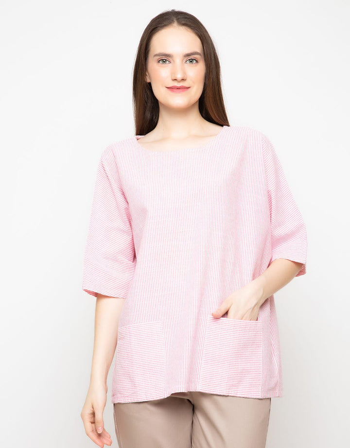 Logo Jeans Seth Pink