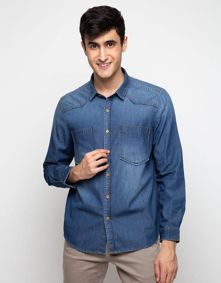 Lois Denim Look Shirt