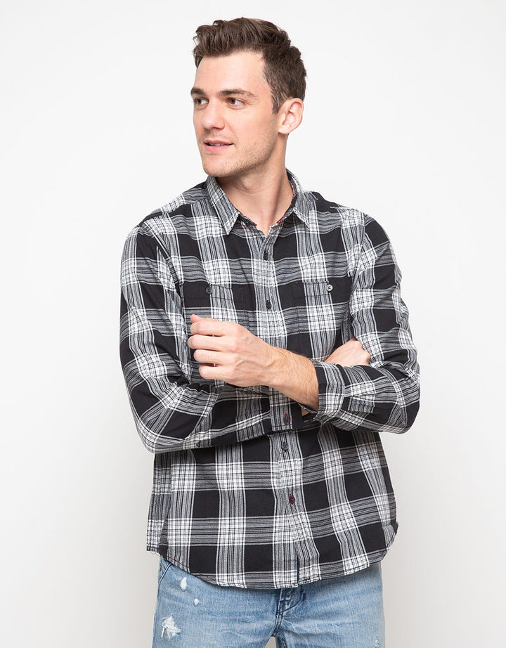Lois Kemeja KLL 047 Plaid