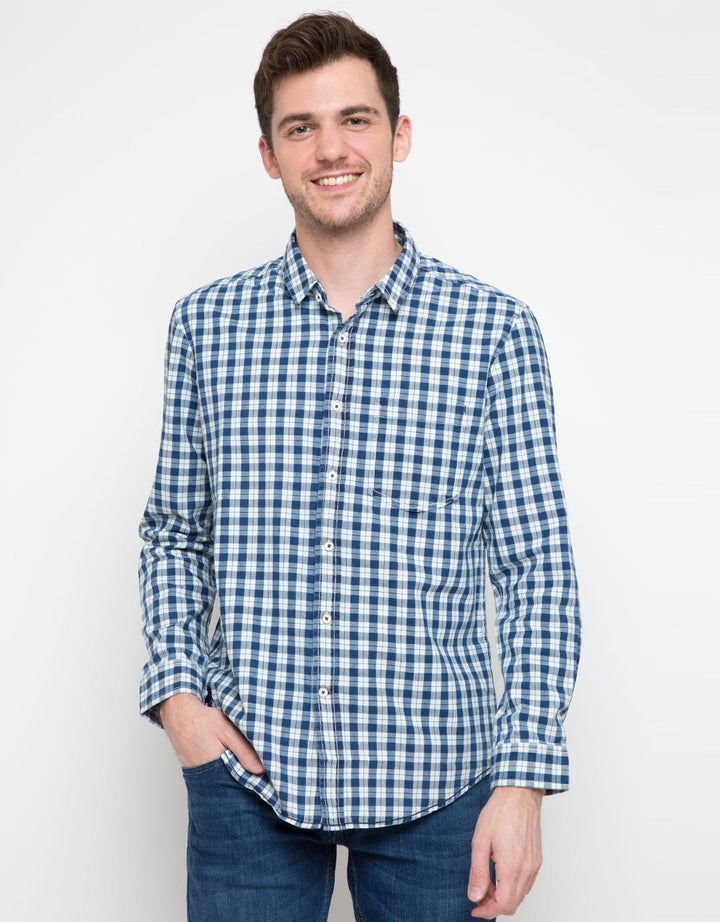 Lois Checkers Print Shirt