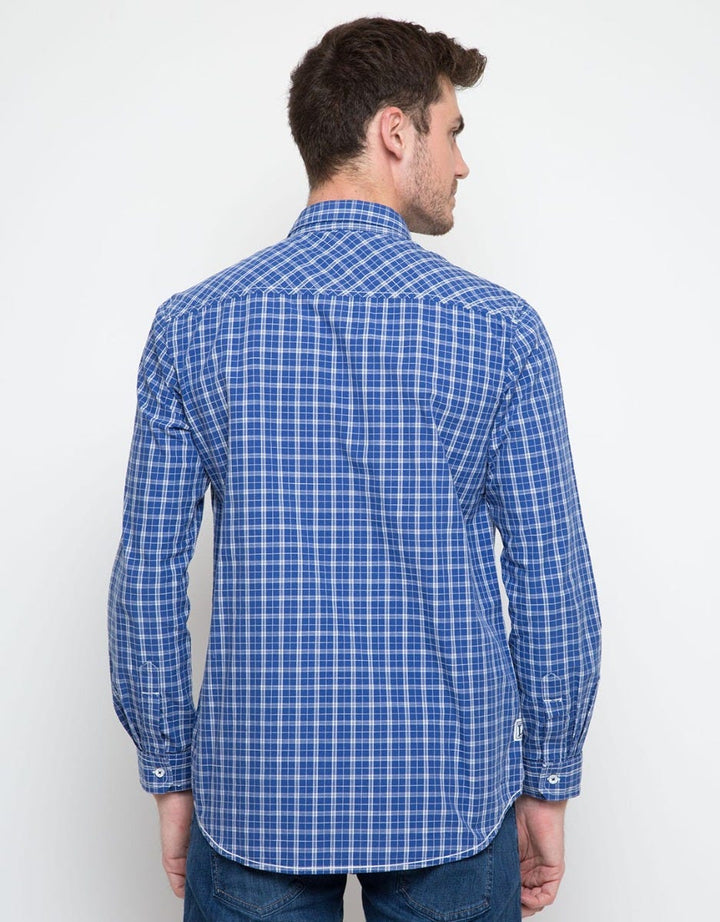 Lois Kemeja Print Checkers
