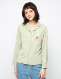 MKY Clothing Abstract Printed Long Sleeve Shirt