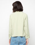 MKY Clothing Abstract Printed Long Sleeve Shirt