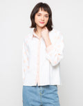 MKY Clothing Polkadot Long Sleeve Shirt