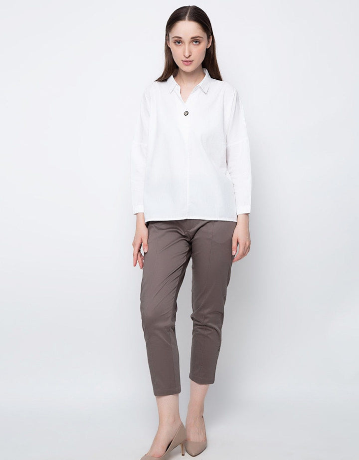 LS SHIRT WITH BUTTON