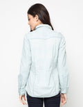 Ninety Degrees New Nd Chambray Shirt