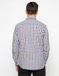 Osella Kemeja Checkered Lengan Panjang Pria