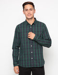 Osella Men's Long Sleeve Checkered Shirt