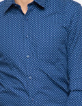 Stanley Adams Domino Card Printed Shirt