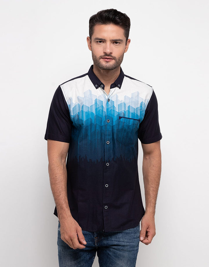 Cloth Id Casual Gradient Shirt