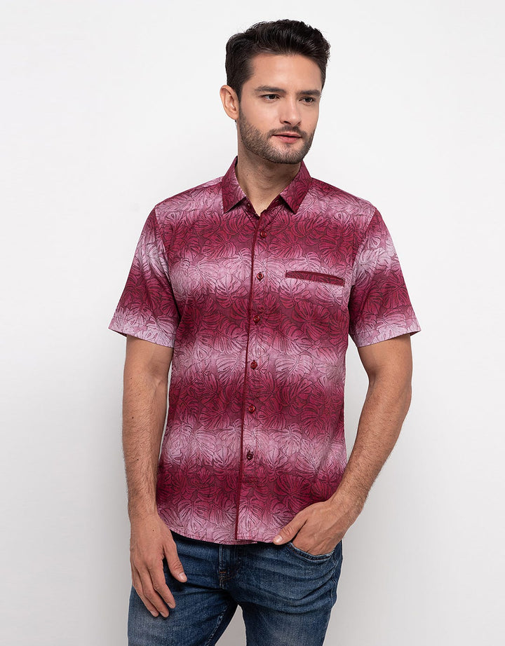 Cloth Id Spalsh Print Casual Shirt