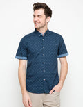 POPLIN PRINT GEOMETR