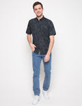 POPLIN PRINT LEAVES