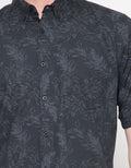 POPLIN PRINT LEAVES