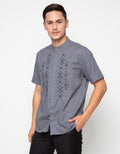 Edition Graphite Kemeja Koko Short Sleeve Woven Shirt