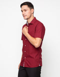 Edition Short Sleeve Arlo Side Slit Woven Shirt