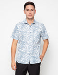 Edition Men Charles Variable Motif Short Sleeve Woven Shirt