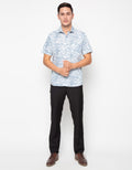 Edition Men Charles Variable Motif Short Sleeve Woven Shirt
