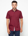 Edition Mens Kemeja Pria Contrast Shirt W Pocket